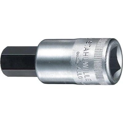 Afbeelding van Stahlwille Dopsleutelbit 1/2 inch binnen 6 kant sleutelwijdte 17 mm lengte 60 1 stuk 03050017
