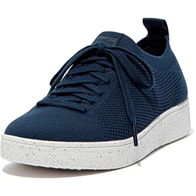 Afbeelding van FitFlop Women Rally E01 Sneaker Knit Midnight Navy Schoenmaat 37