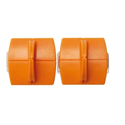Afbeelding van Triple Track Messen titanium 2stuks