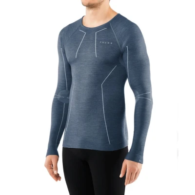 Afbeelding van Falke Wooltech Functional Underwear FOR COLD TO VERY Conditions Hemd, Heren, Maat: Small, Capitain