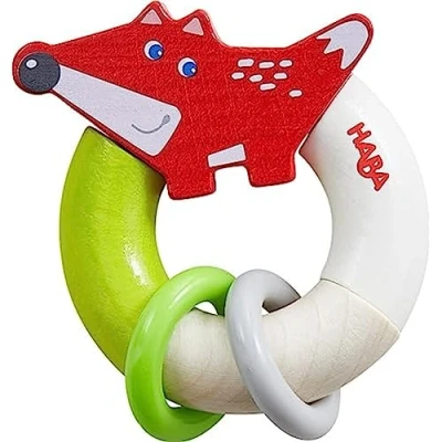 Afbeelding van HABA 306690 grijpende klapperfuchs, grijpling vanaf 6 maanden, made in Germany