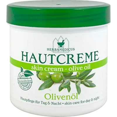 Afbeelding van Huidbalsem Olijfolie 250 ml, Herbamedicus
