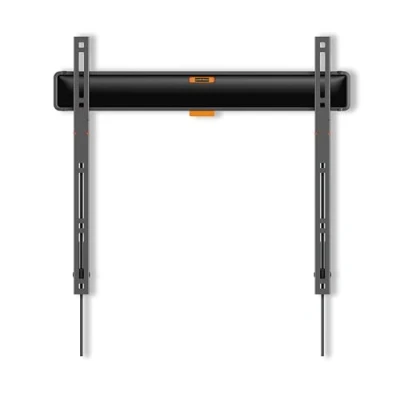 Afbeelding van Vogel&#039;s TVM 3407 vaste tv muurbeugel voor 32 77 inch, veilig inklikken met ClickLoc, ultra plat (2,2 cm wandafstand), belastbaar tot 50 kg, TÜV gecertificeerd, VESA 100 x 400