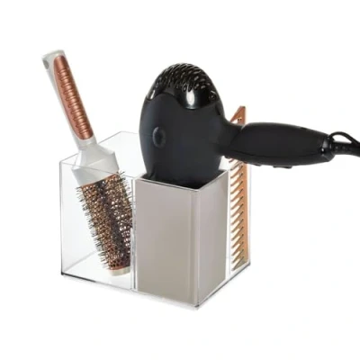 Afbeelding van Haarverzorging Organizer iDesign The Home Edit Transparant (18 x 13,5 cm)
