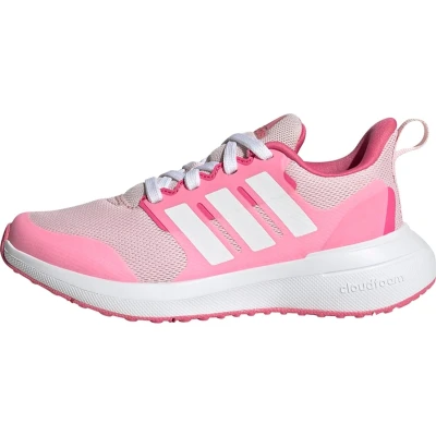 Afbeelding van adidas Performance Fortarun Unisex Hardloopschoenen neutraal clear pink cloud white bliss voor kinderen, Maat: 40 Textiel/ synthetisch
