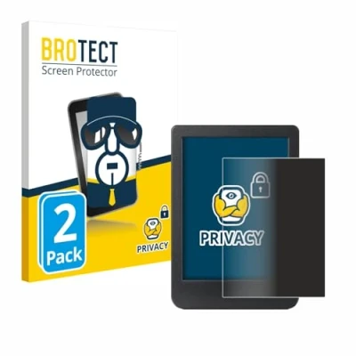 Afbeelding van BROTECT privacy screenprotector voor Kobo Clara BW Folie Beschermfolie Blauwlichtfilter (2 Stuks)