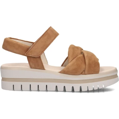 Afbeelding van Gabor 622.1 Sandalen Dames Camel Maat 40