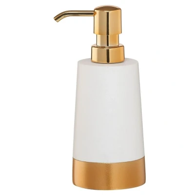 Afbeelding van Zeepdispenser Sealskin Glossy Polyresin Goud