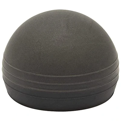 Afbeelding van WAGNER Design vloer deurstopper SCREW OR GLUE/schroef of lijm diameter Ø 42 x 28 mm, lichaam en buffer thermoplastisch rubber, zwart, designprijs 15515311