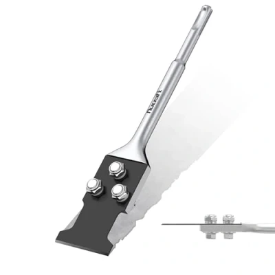 Afbeelding van Nucraft Spatelbeitel SDS Plus230 x 50 mm, vloerschraper voor het verwijderen van vloerlijm, tapijt, linoleum, tegellijm, pvc tegels, verf