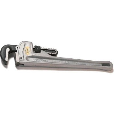 Afbeelding van RIDGID 31095 aluminium rechte pijptang 14&quot; model 814, buiscapaciteit 50 mm 2&quot;