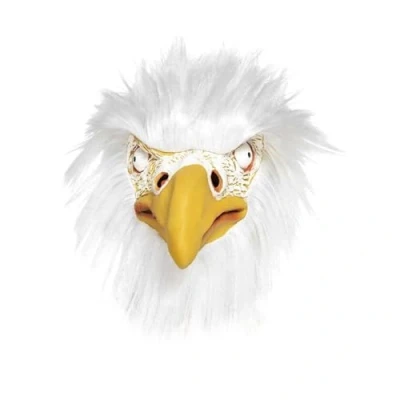 Afbeelding van Smiffys Eagle Full Overhead Masker Wit