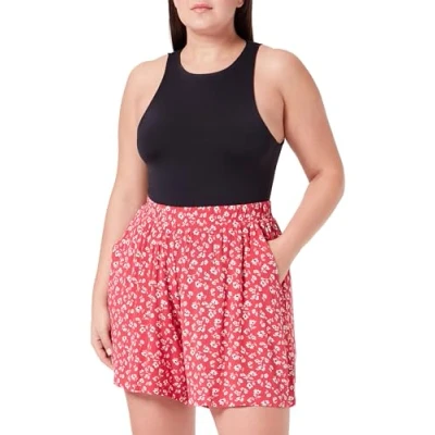 Afbeelding van ICHI IHMARRAKECH AOP SHO4 Shorts, 201908/Raspberry Wine Flower, XL, XL