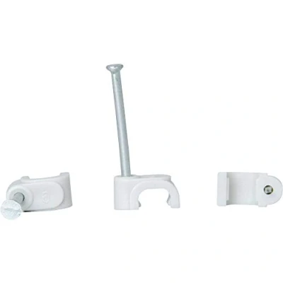 Afbeelding van Kopp 346304082 Spijkerclip Bundel Ø (bereik) 5 tot 10 mm Voor lintkabel Grijs 50 stuk(s)
