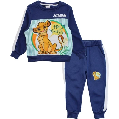 Afbeelding van Disney The Lion King Set Joggingpak / Huispak Vrijetijdspak Blauw Maat 92