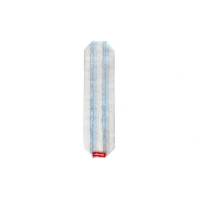 Afbeelding van Vileda H2prO Vervanging voor vlakke mop de kracht van microvezels elimineert hardnekkig vuil eenvoudig op het frame te plaatsen machinewasbaar duurzame alle harde vloeren