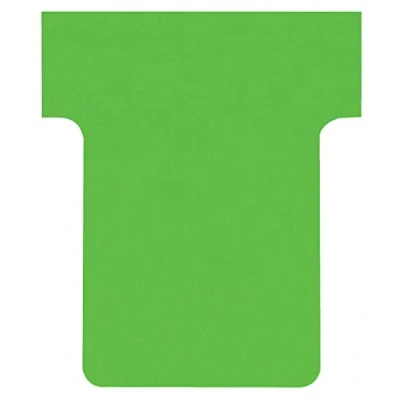 Afbeelding van Nobo T Planbordkaarten Index 1,5, Ft 53 X 45 Mm, Groen