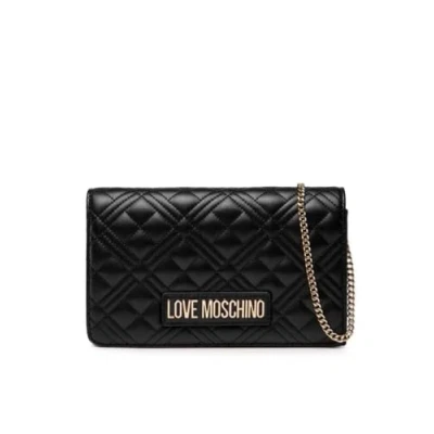 Afbeelding van Love Moschino Smart Daily BAG Quilted Handtas, Dames, Maat: One Size, Nero