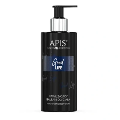 Afbeelding van APIS GOOD LIFE Hydraterende balsem voor het lichaam met linnen, aloë, mango en kersen, geparfumeerde lijn gehydrateerde huid, 300 ml