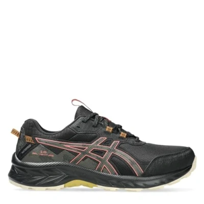 Afbeelding van Asics Gelventure 10 Trail hardloopschoenen, Dames, Maat: 42.5, Black brown stone Imitatieleer/ textiel
