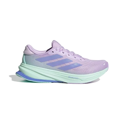 Afbeelding van adidas Performance Supernova RISE 2 Hardloopschoenen voor op de weg, Dames, Maat: 42 2/3, Ice lavender/blue spark/powder plum Textiel/ synthetisch