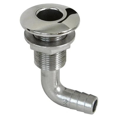 Afbeelding van Talamex RVS Huiddoorvoer Haaks 16 tot 38 mm Voor slangdiameter: 19mm Max huiddikte: 25mm