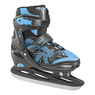 Afbeelding van Ijshockeyschaats Roces Jokey Ice 3.0 Zwart Blauw Schoenmaat 30 33