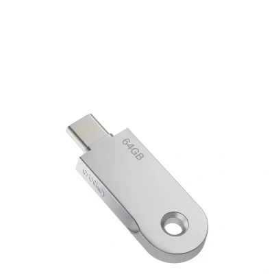 Afbeelding van Orbitkey 2.0 USB C 64 GB silver