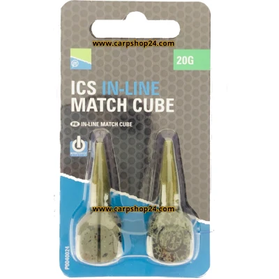Afbeelding van Preston ICS In Line Match Cube (2 pcs) Maat : 20g