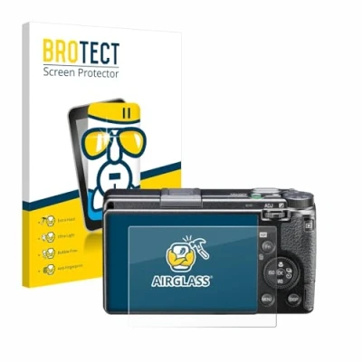 Afbeelding van BROTECT Screenprotector voor Ricoh GR IIIx HDF Folie Beschermfolie Beschermglas transparant