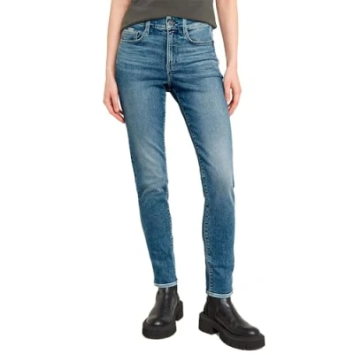 Afbeelding van G Star ACE 2.0 SLIM Straight WMN leg jeans, Dames, Maat: 28x30, Sun faded ice nuclei
