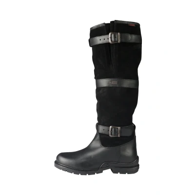Afbeelding van Horka Outdoorlaarzen Highlander Leer/bont/suède Zwart Maat 43