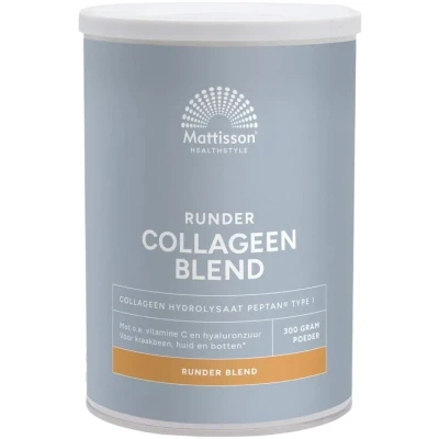 Afbeelding van Mattisson HealthStyle Runder Collageen Poeder Blend Peptan 300GR