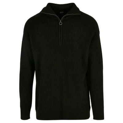 Afbeelding van Urban Classics Troyer Trui, Heren, Maat: Large, Black