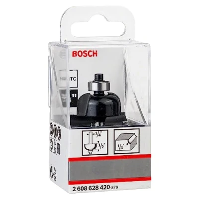 Afbeelding van Bosch Accessories 2608628420 Halfrondprofielfrees Werklengte 12.70 mm Schachtdiameter 6.35 1 stuks