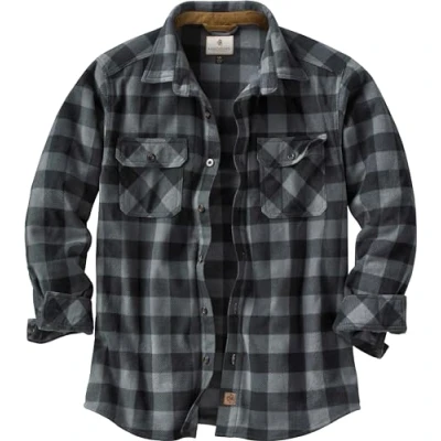 Afbeelding van Legendary Whitetails Heren Navigator Fleece Button Down Shirt Lange Mouw