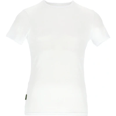 Afbeelding van Basset Bamboe T shirt Ronde Hals 1000P Wit Maat XXL