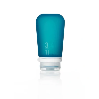 Afbeelding van Humangear GoToob+ Large Voorraadflesje 100 Ml Blauw Persoonlijke Verzorging