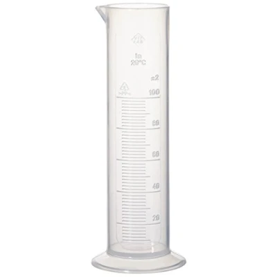Afbeelding van NeoLab E 4036 meetcilinder, lage vorm, ronde voet, PP, 100 ml