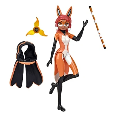 Afbeelding van lieveheersbeestje en Cat Noir rode vos verzamelfiguur