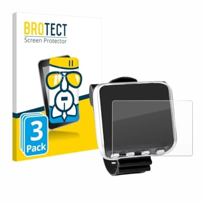 Afbeelding van BROTECT Screenprotector voor Mares Genius Folie Beschermfolie Beschermglas transparant (3 Stuks)