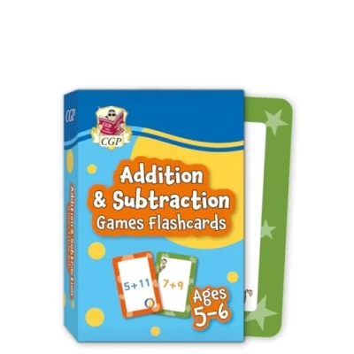 Afbeelding van Addition &amp; Subtraction Games Flashcards for Ages 5 6 (Year 1)