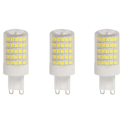 Afbeelding van Aiwerttes G9 12 W led reservelamp 100 halogeen 1200 lumen, koud wit, keramische basis, huishoudelijke verlichting, niet dimbaar, 3 stuks