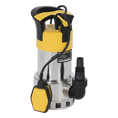 Afbeelding van Powerplus POWXG9535 Dompelpomp/Waterpomp 900W 14000l/h Roestvrijstalenbehuizing Voor schoon en vervuild water Incl. vlotter