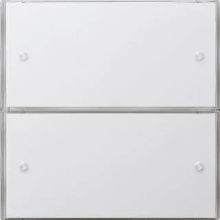 Afbeelding van Gira F100 tastsensor 3 Comfort 2 voudig (KNX/EIB) zuiver wit