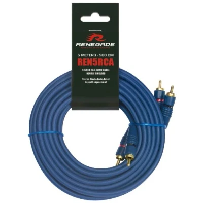 Afbeelding van Renegade Ren5RCA Cinch kabel 5.00 m [2x stekker 2x stekker]