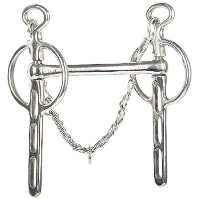 Afbeelding van Harry&#039;s Horse Liverpoolstang 3 sleutelgaten 15mm 10,5 RVS