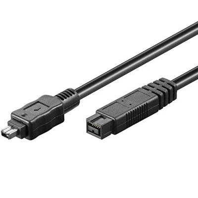 Afbeelding van PremiumCord FireWire 800 kabel, 1394B, 9 polig 4 polig, 1,8 m