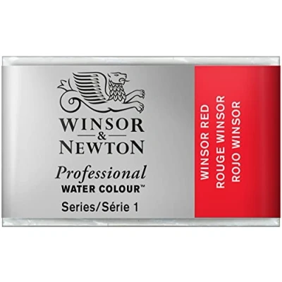 Afbeelding van Winsor &amp; Newton 0100726 Professional Water Colour, fijnste kunstenaars aquarelverf met de hoogst mogelijke pigmentatie, uitstekende lichtechtheid Hele Nap, Red