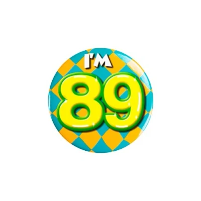 Afbeelding van Paperdreams Button verkeersbord Klein 50 Jaar